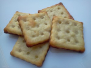 Crackers au parmesan